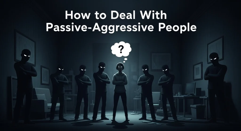 How to Deal With Passive-Aggressive People
