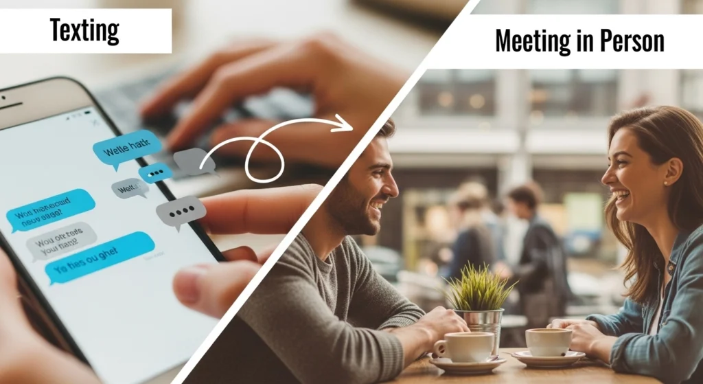 How to Transition From Texting to Meeting in Person